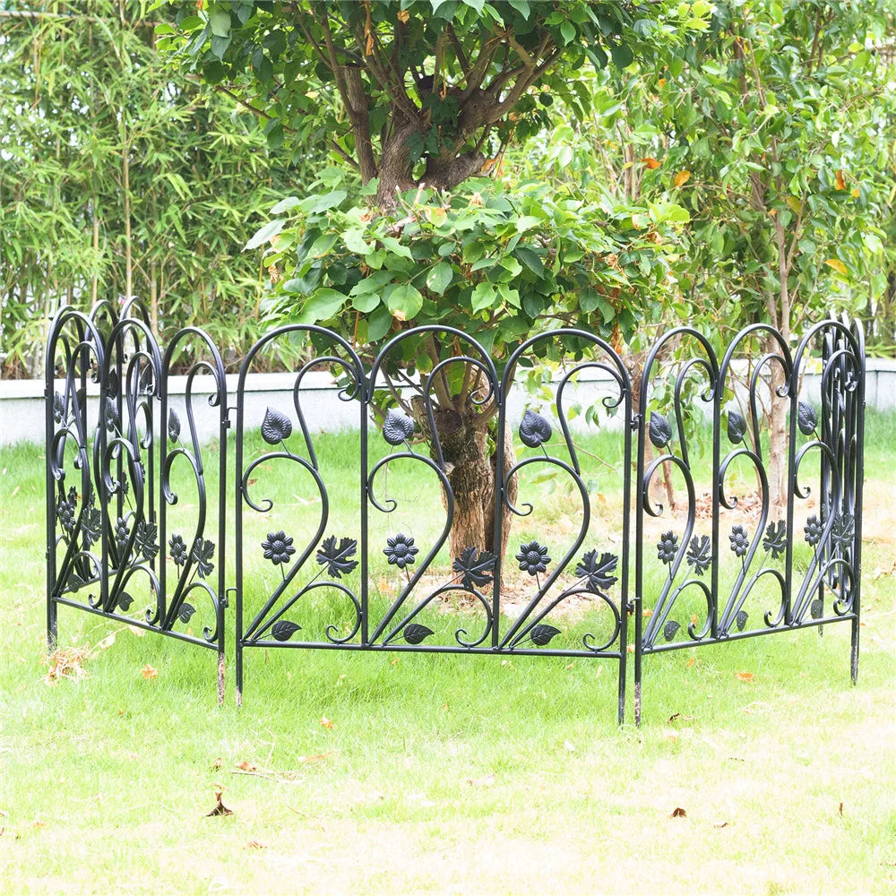 5pcs Decorative Garden Fence