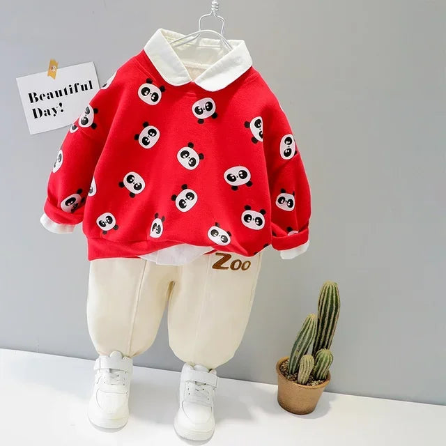 Baby cotton suit