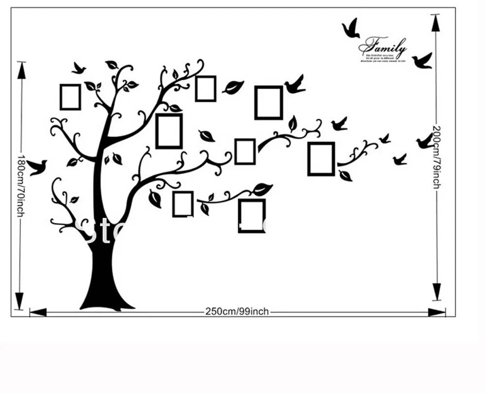 3D DIY Photo Tree