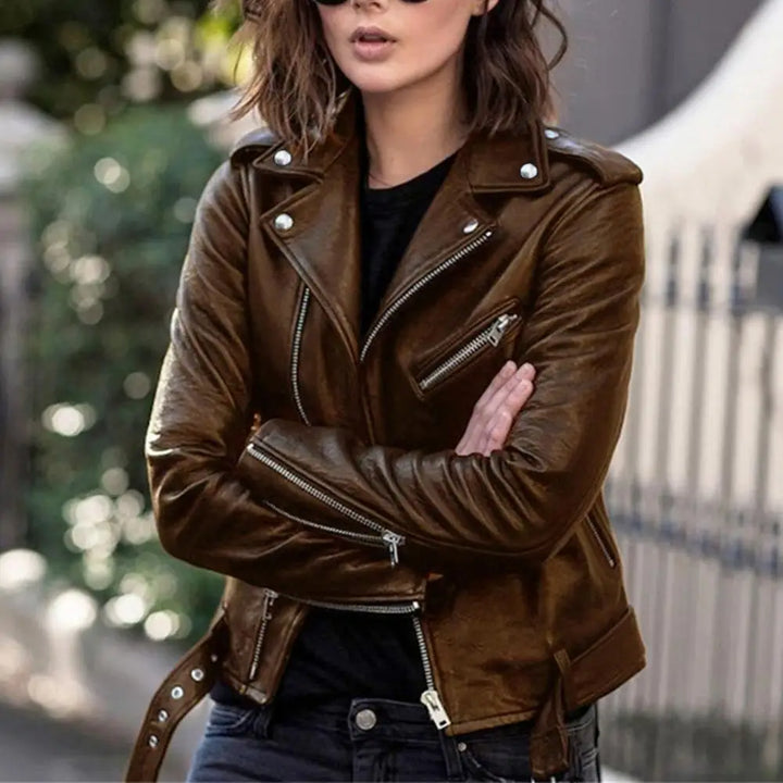 Female Motor Bike Jacket