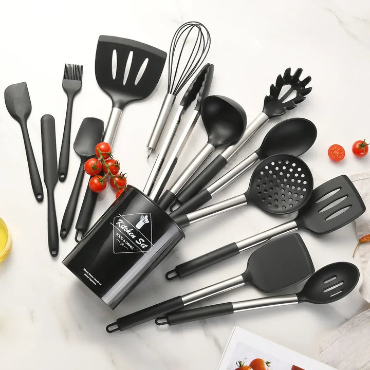 Silicone Kitchen Cookware Utensils