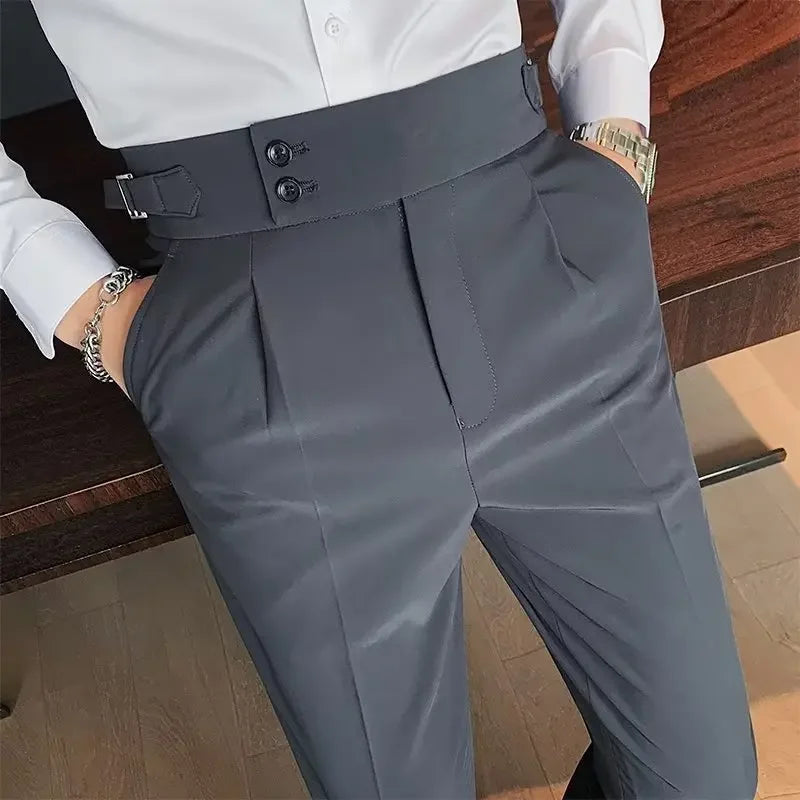 Gurkha Style Suit Pants