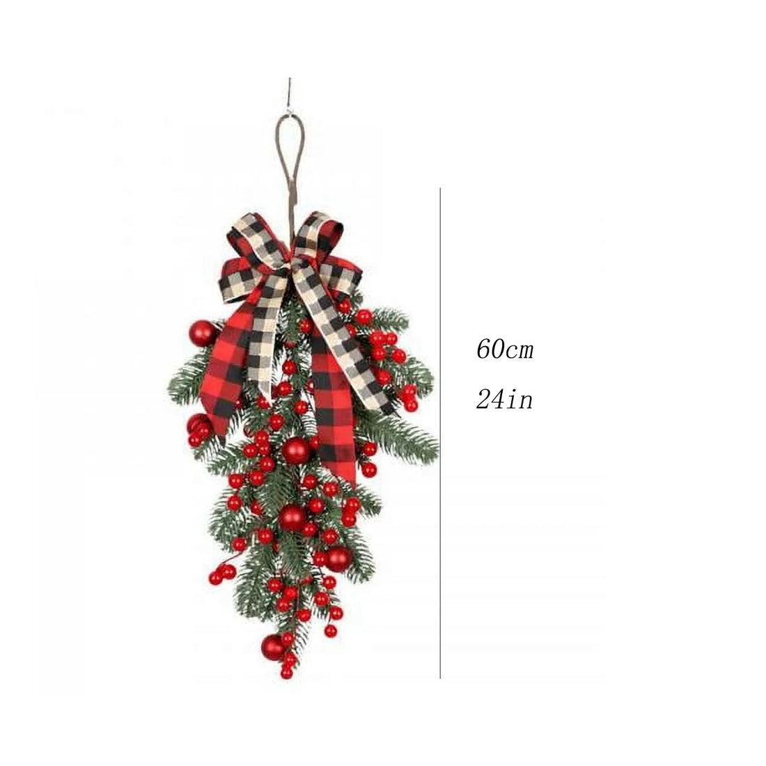 Christmas Light Up Wreath Ornaments