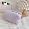 Winter Fluffy Soft Plush Makeup Case