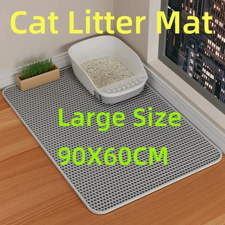 Cat Litter Mat Waterproof Double Layer