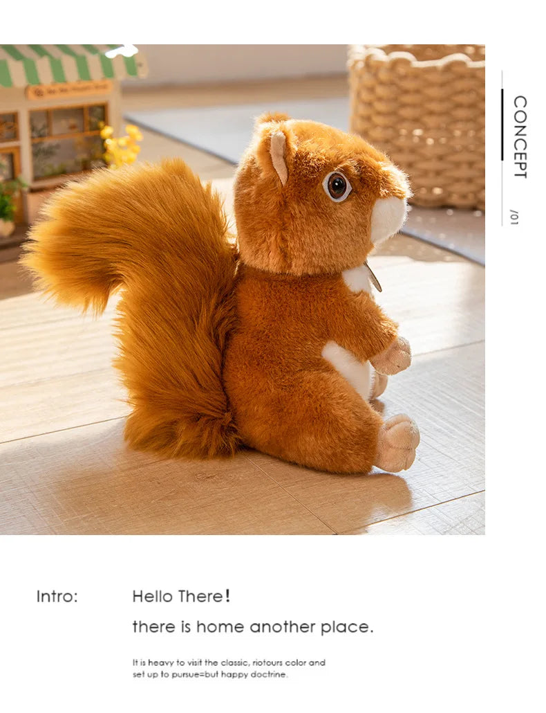 Realistic Soft Stuffed Animals