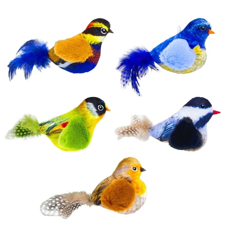 Indoor Interactive Bird Toy for Cat