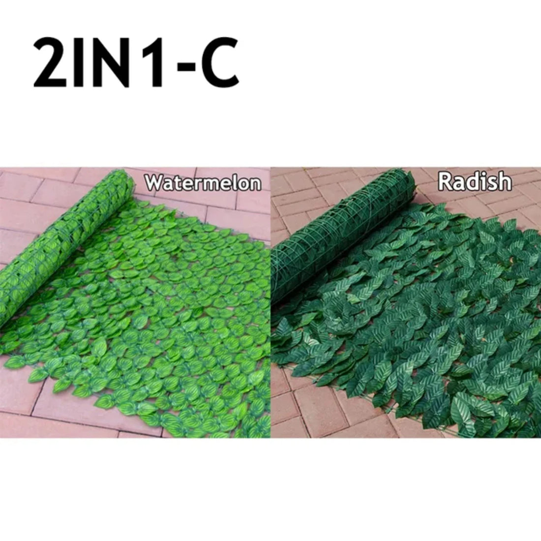 Outdoor Garden Balcony Decoration Green Leaf Artificial