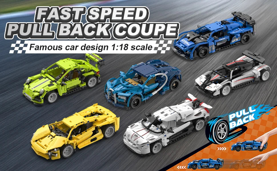 City Speed Car Building Blocks