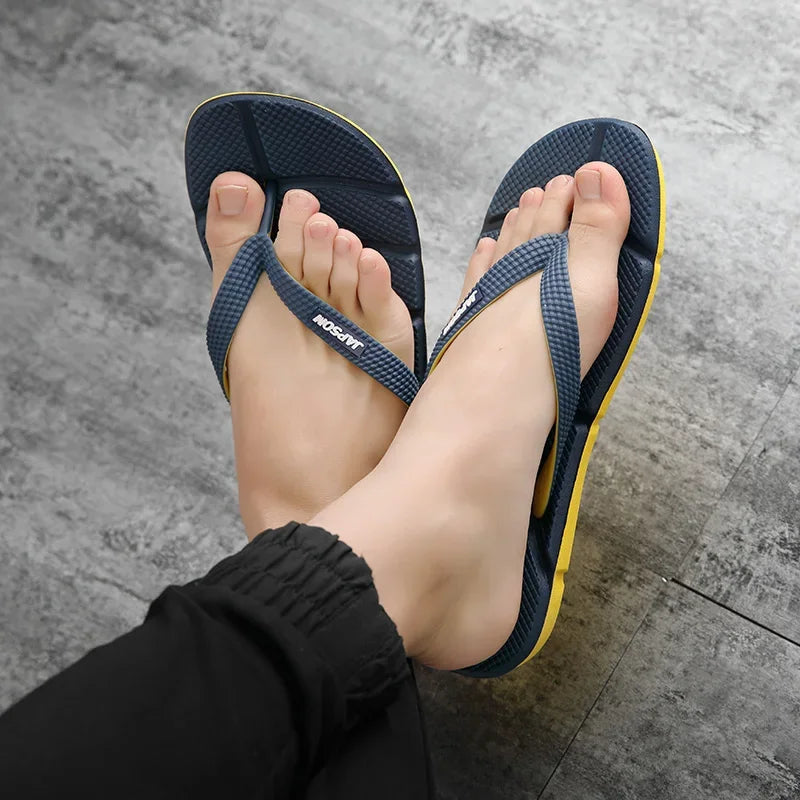 Fashion Blue Massage Slippers