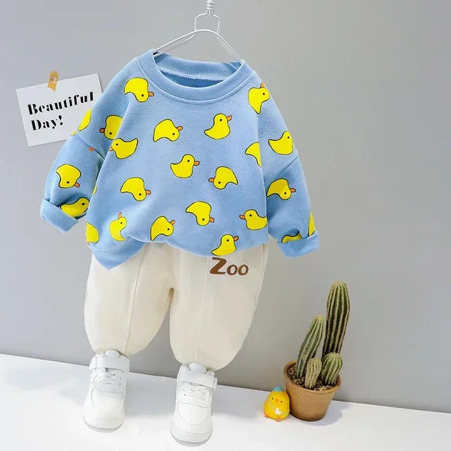 Baby cotton suit