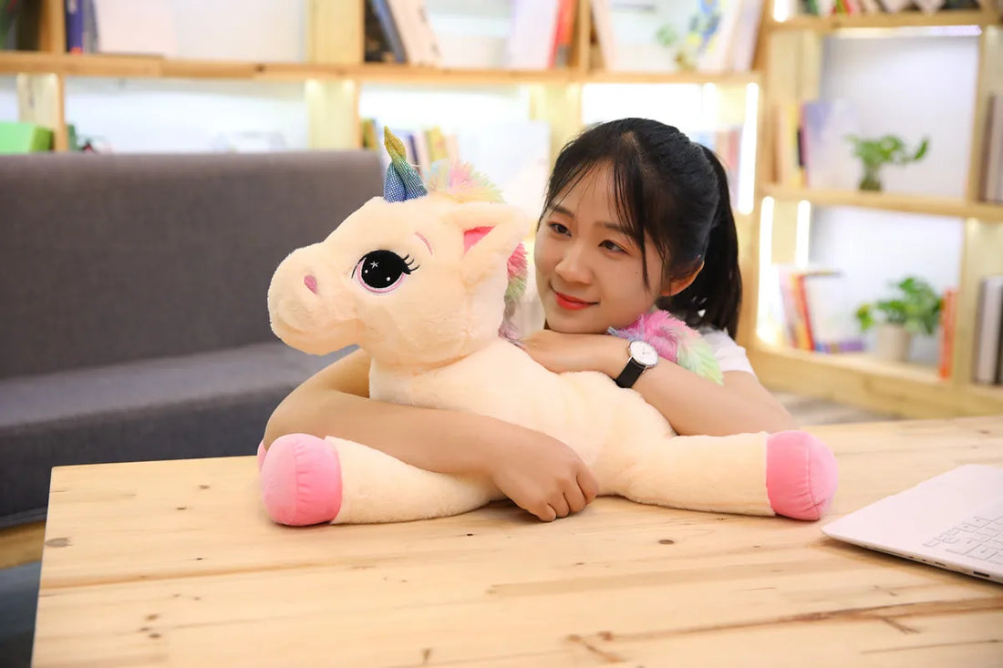 Rainbow Unicorn Plush Toy