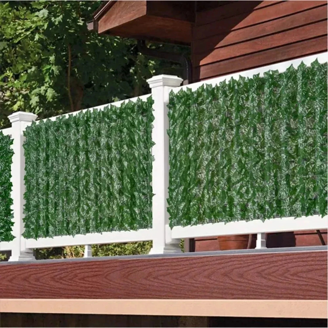 Outdoor Garden Balcony Decoration Green Leaf Artificial