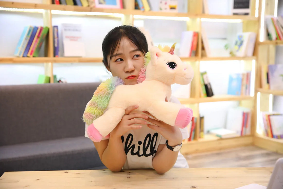 Rainbow Unicorn Plush Toy