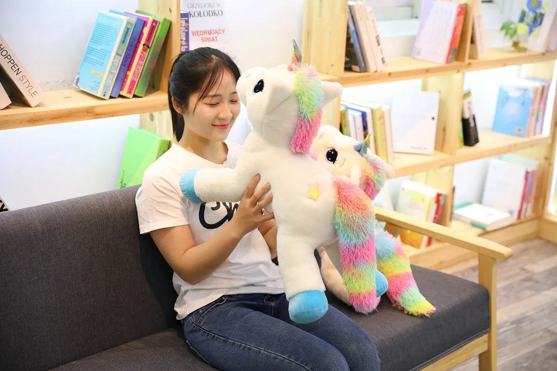 Rainbow Unicorn Plush Toy