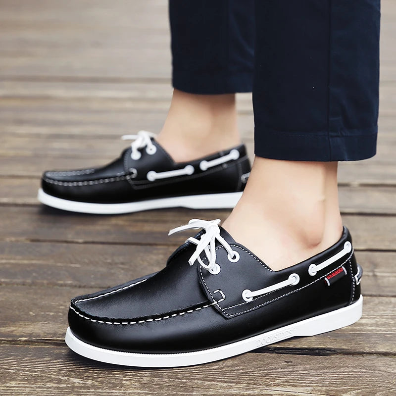 Leather Loafers