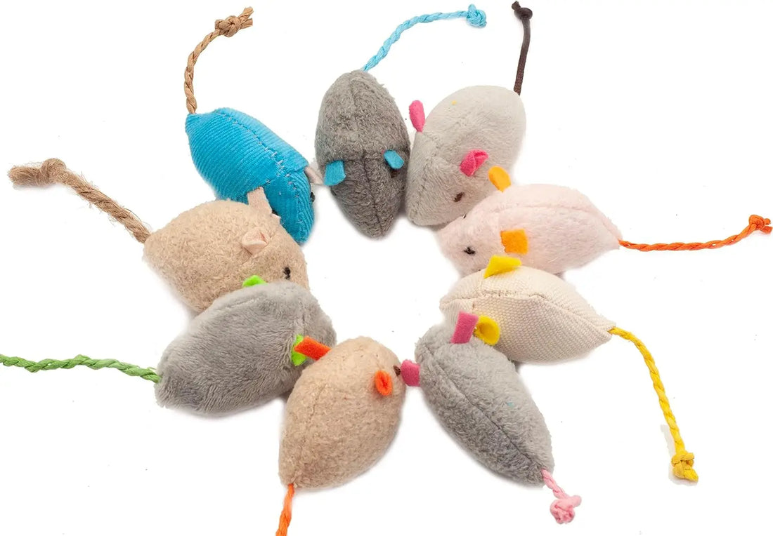 Rattle Cat Mouse Toys