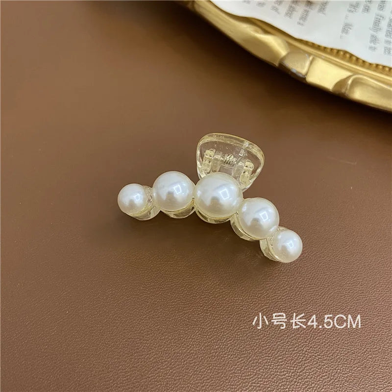 Elegant Big Pearl Hair Clips