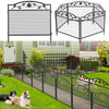 5 PCS Metal Garden Fence