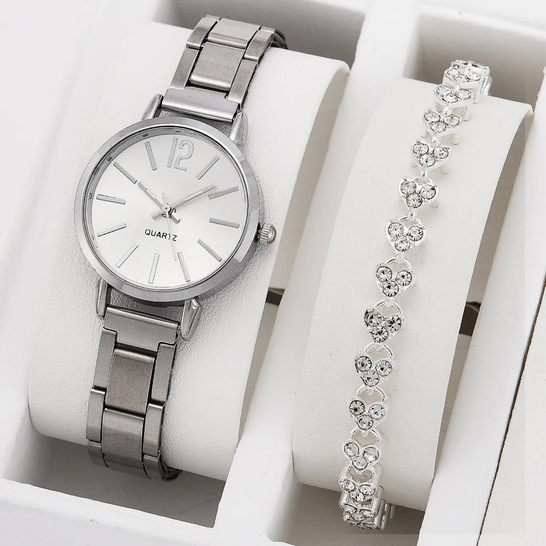 Ladies Fashion Watch & Bracelet