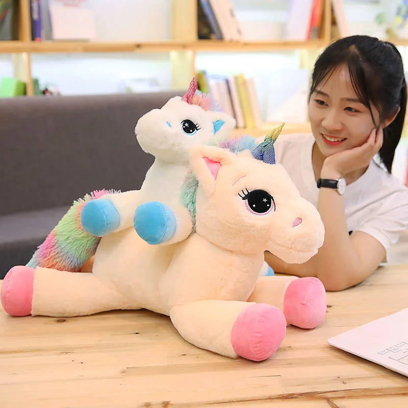 Rainbow Unicorn Plush Toy