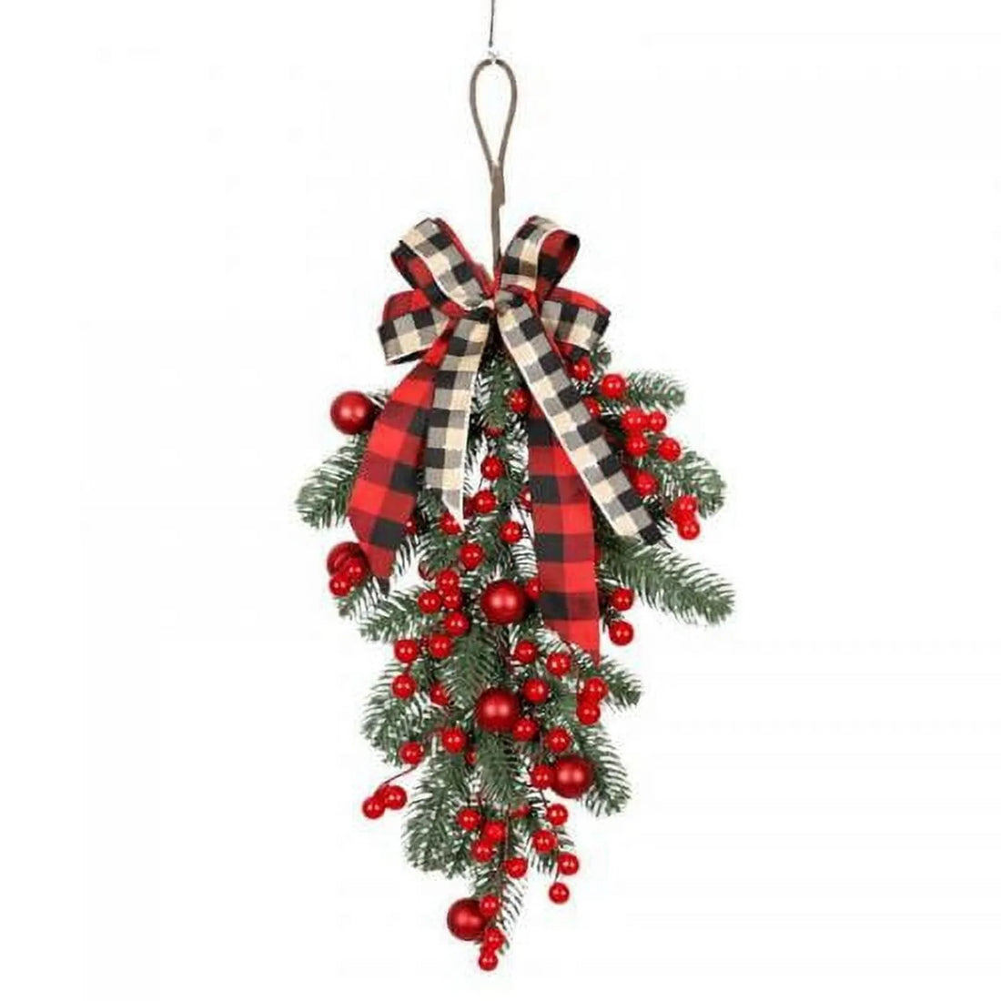 Christmas Light Up Wreath Ornaments