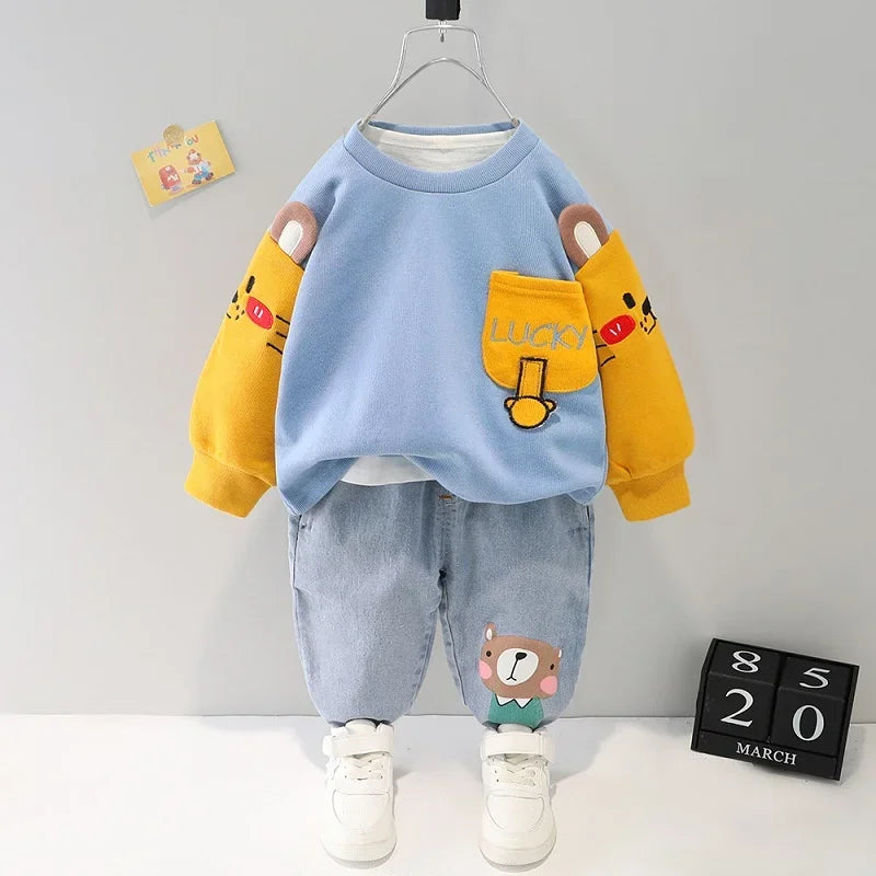 Baby cotton suit