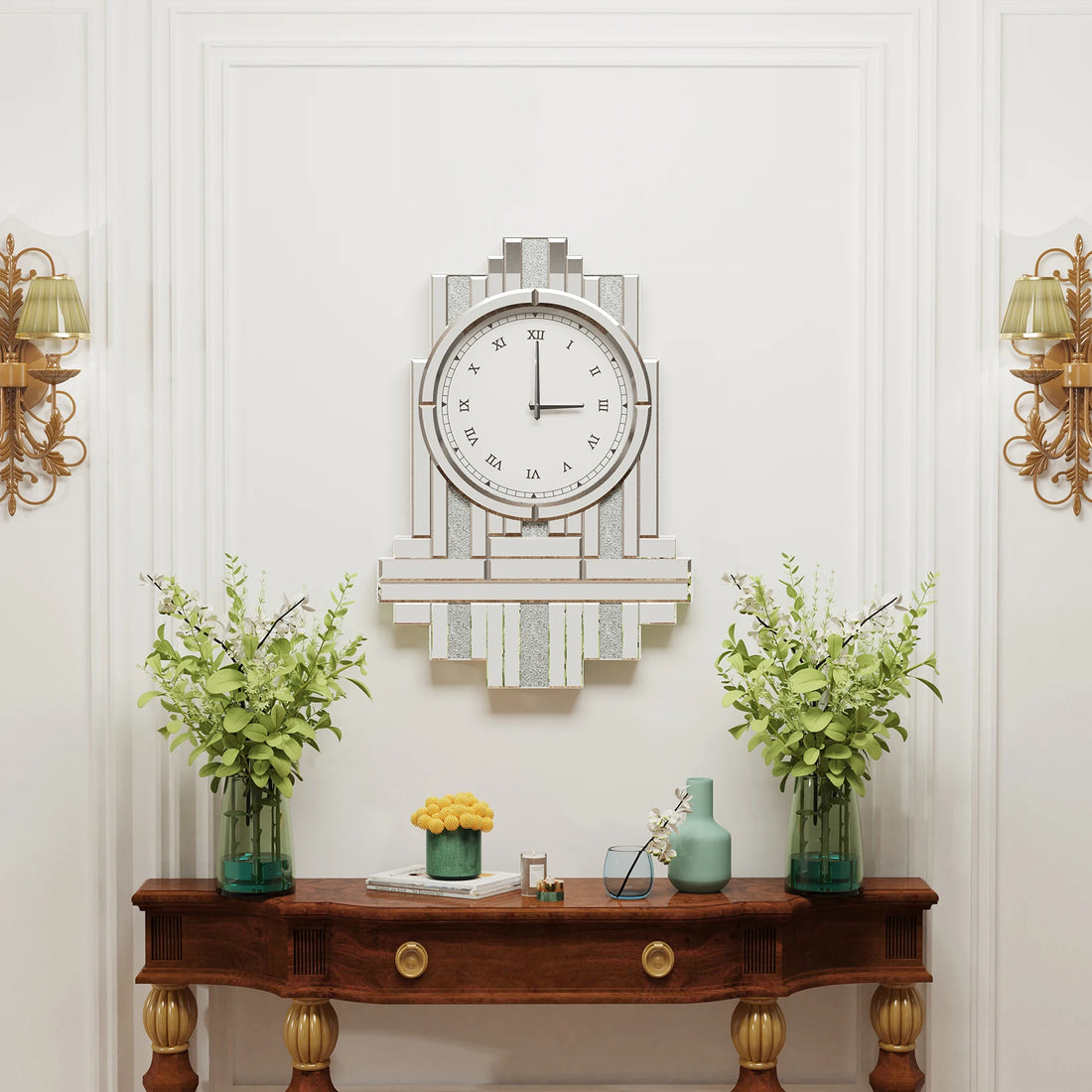 Large Wall Clock for Living Room Decor