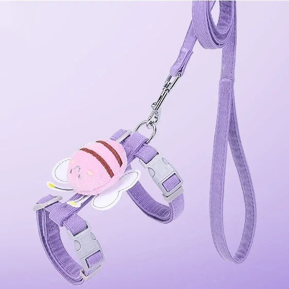 Harness Leash Collar Set