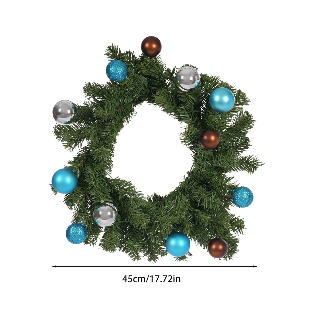 Christmas Wreath Door