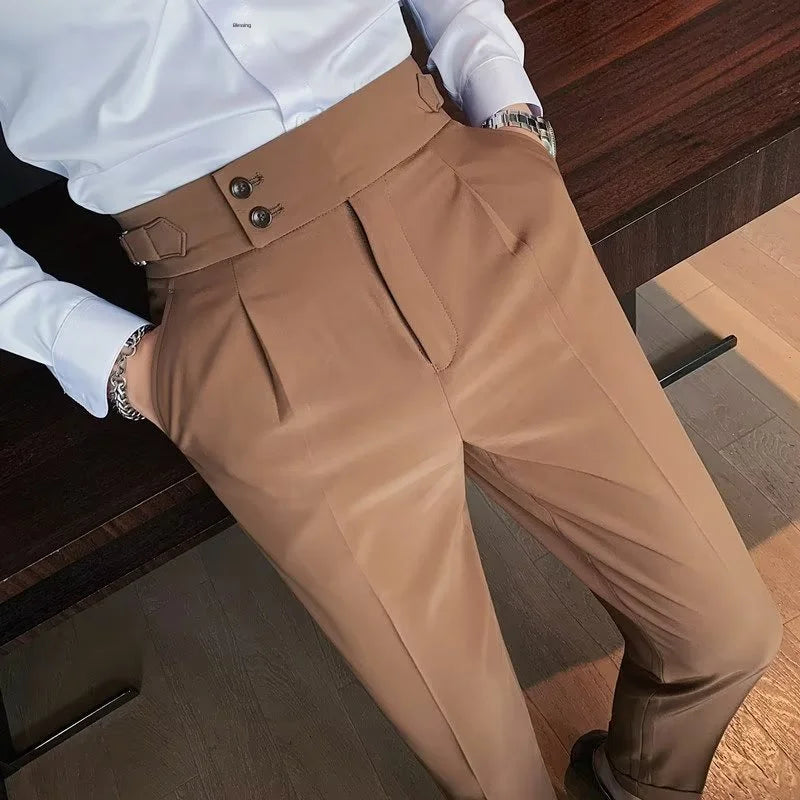 Gurkha Style Suit Pants