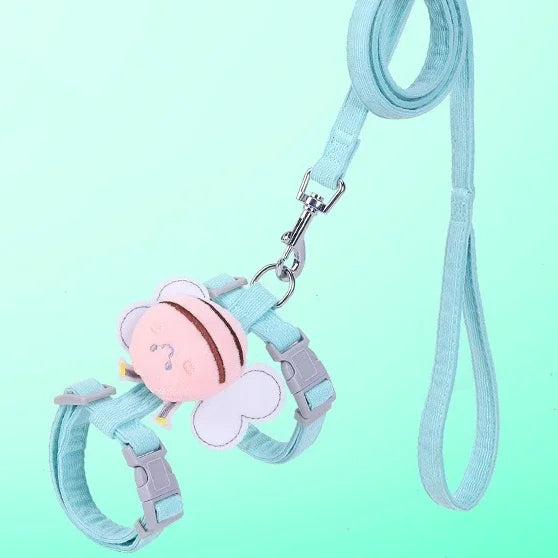 Harness Leash Collar Set