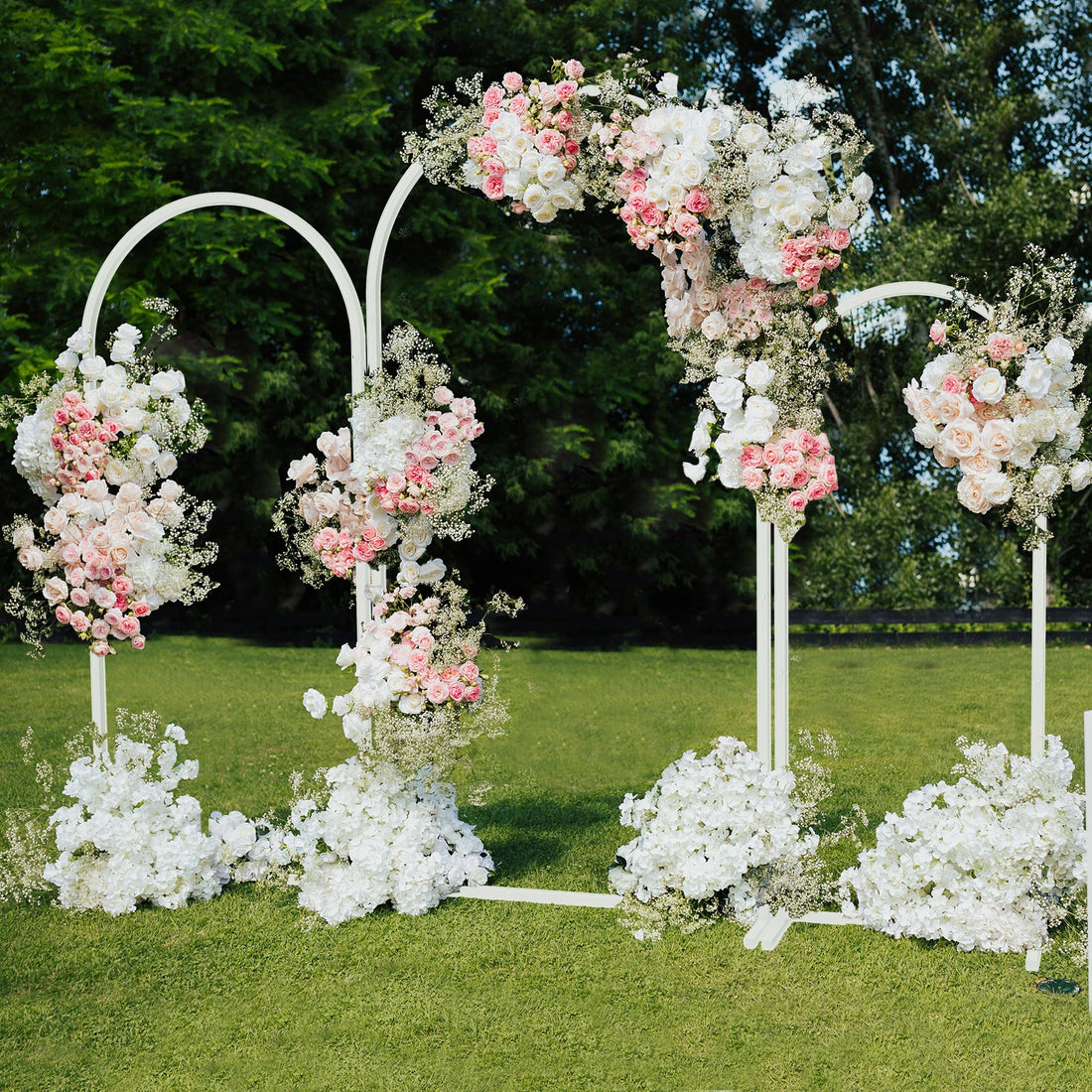 Set of 3 Metal Wedding Arch