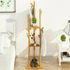 Wooden Coat Hat Hanger Stand