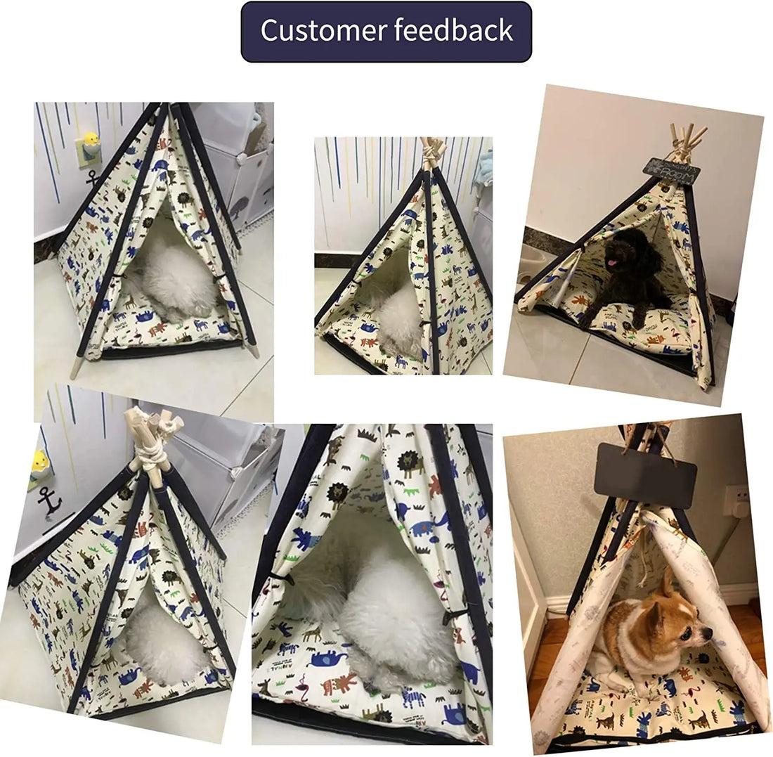 Pet Tent with Cushion Pad